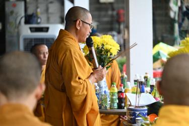 Khoá lễ thí thực chư hương linh, âm linh cô hồn ngày 01/02n tại Hắc Dịch (BR-VT).