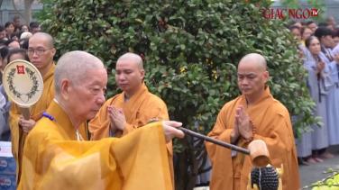 TT.Thích Lệ Trang nói về lễ tắm Phật truyền thống