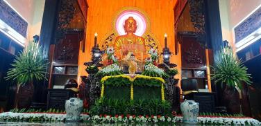 Cập nhật công tác trang trí mừng Phật Đản PL.2566 - DL.2022 tại chùa Bửu Đà