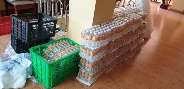 Chùa Bửu Đà hỗ trợ 1000 chai nước cho chương trình trung thu 2018