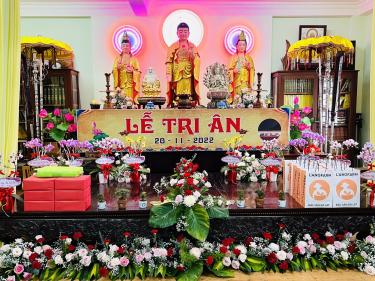 ễ Tri ân chư vị Giáo thọ các lớp học tại chùa nhân kỷ niệm 40 năm ngày Nhà giáo Việt Nam 20/11.