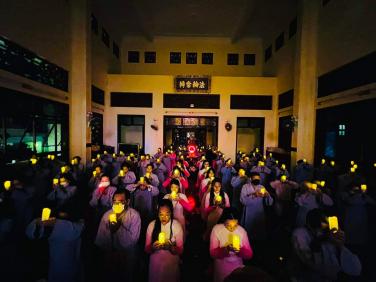 Chùa Bửu Đà: chùm ảnh Đêm Hoa đăng vía Phật A Di Đà 17/11AL