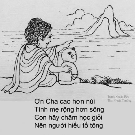 Bộ tranh vẽ về 'Đức Phật với tuổi thơ'