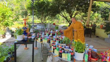 BỬU ĐÀ LONG KHÁNH: KHÓA LỄ TIẾN CÚNG THÍ THỰC CUỐI NĂM