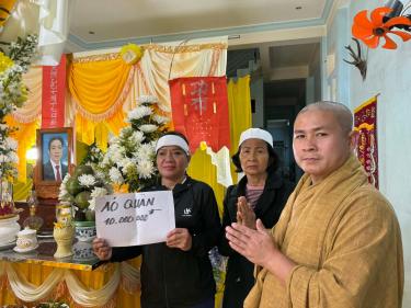 Chùa Bửu Đà: Tổng kết 'Quỹ Áo Quan cho người nghèo' tháng 11-12/2025