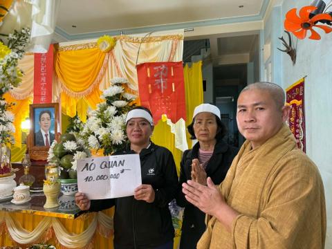 Chùa Bửu Đà: Tổng kết 'Quỹ Áo Quan cho người nghèo' tháng 11-12/2025