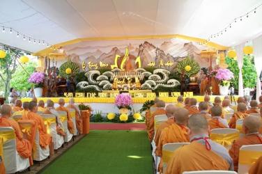 Lễ tưởng niệm Đức Thánh Tổ Ni Đại Ái Đạo - Kiều Đàm Di tại chùa Phổ Chiếu (P.Phú Mỹ)