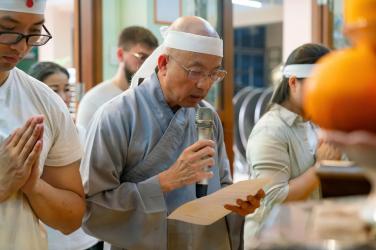  hình ảnh khoá lễ kỳ siêu cố Phật tử Nguyễn Thị Liên - Pháp danh Quảng Hoa