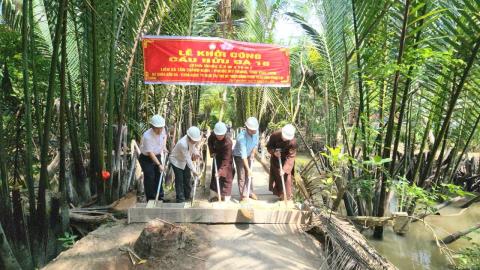 Chùa Bửu Đà: Lễ Khởi công cầu Bửu Đà 10 tại Vĩnh Long