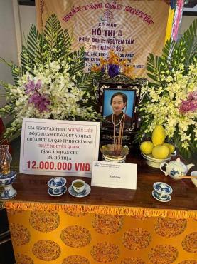 Chùa Bửu Đà: Tổng kết 'Quỹ Áo Quan cho người nghèo' tháng 03-04/2026