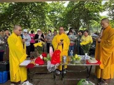 Chùa Bửu Đà: khóa lễ Phóng sanh các loài thủy tộc mùa Phật Đản 2026