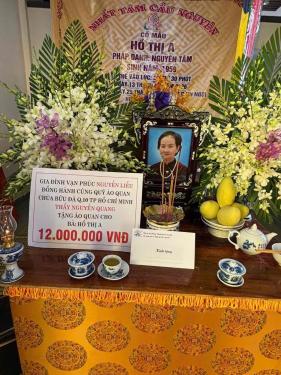 Chùa Bửu Đà: Tổng kết 'Quỹ Áo Quan cho người nghèo' tháng 03-04/2026