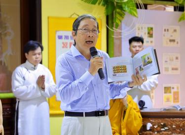 Chùa Bửu Đà: Khai mạc triển lãm tem hoa sen nhân mùa Phật Đản 2026