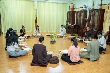Buổi sinh hoạt “Người trẻ học Phật” với chủ đề “Hiểu về đạo Phật” tại chùa Bửu Đà