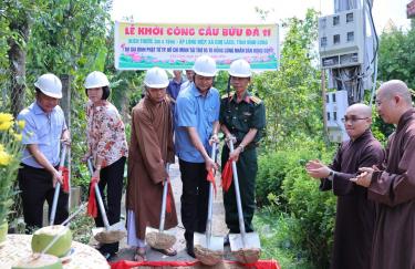 LỄ KHỞI CÔNG XÂY DỰNG CẦU BỬU ĐÀ 11