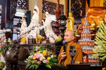Chùa Bửu Đà: Hình ảnh thời pháp thoại và Sám hối tối 29/05AL