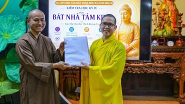 LỚP KINH CĂN BẢN: KIỂM TRA HỌC KỲ IV 