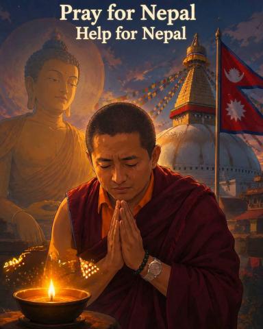 Hướng Tâm Nguyện Cầu Hướng Về Vùng Thiên Tai Biên Giới Nepal - Trung Quốc