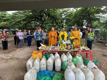 Định kỳ phóng sanh tháng 07Al mùa Vu lan Báo hiếu của đạo tràng chùa Bửu Đà