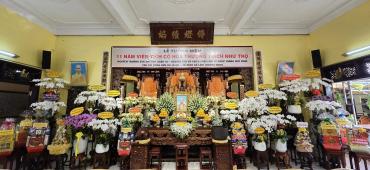 Lễ tưởng niệm Cố Hòa thượng Thích Như Thọ.