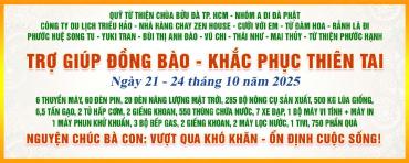 Chùa Bửu Đà: Tổng kết chương trình cứu trợ miền Bắc