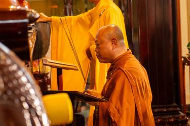 Chùa Bửu Đà: Hình ảnh khoá lễ Thí thực, Thuyết pháp và Sám hối định kỳ cuối tháng 10Al năm Ất Tỵ.