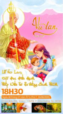 Đại Lễ Vu Lan Báo Hiếu PL.2569